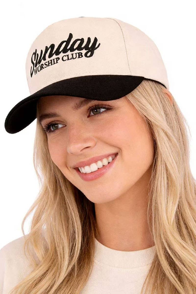 Sunday Worship Club Hat