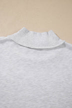 Jesus Gingham Mockneck Long Sleeve