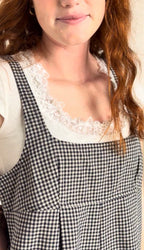 Lace Scoop Neck Tee