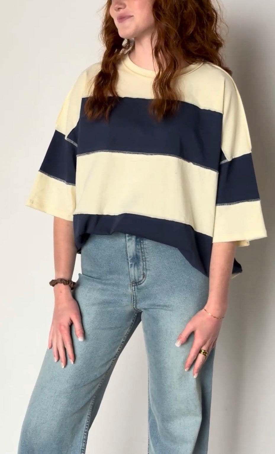 Polly Color Block Top