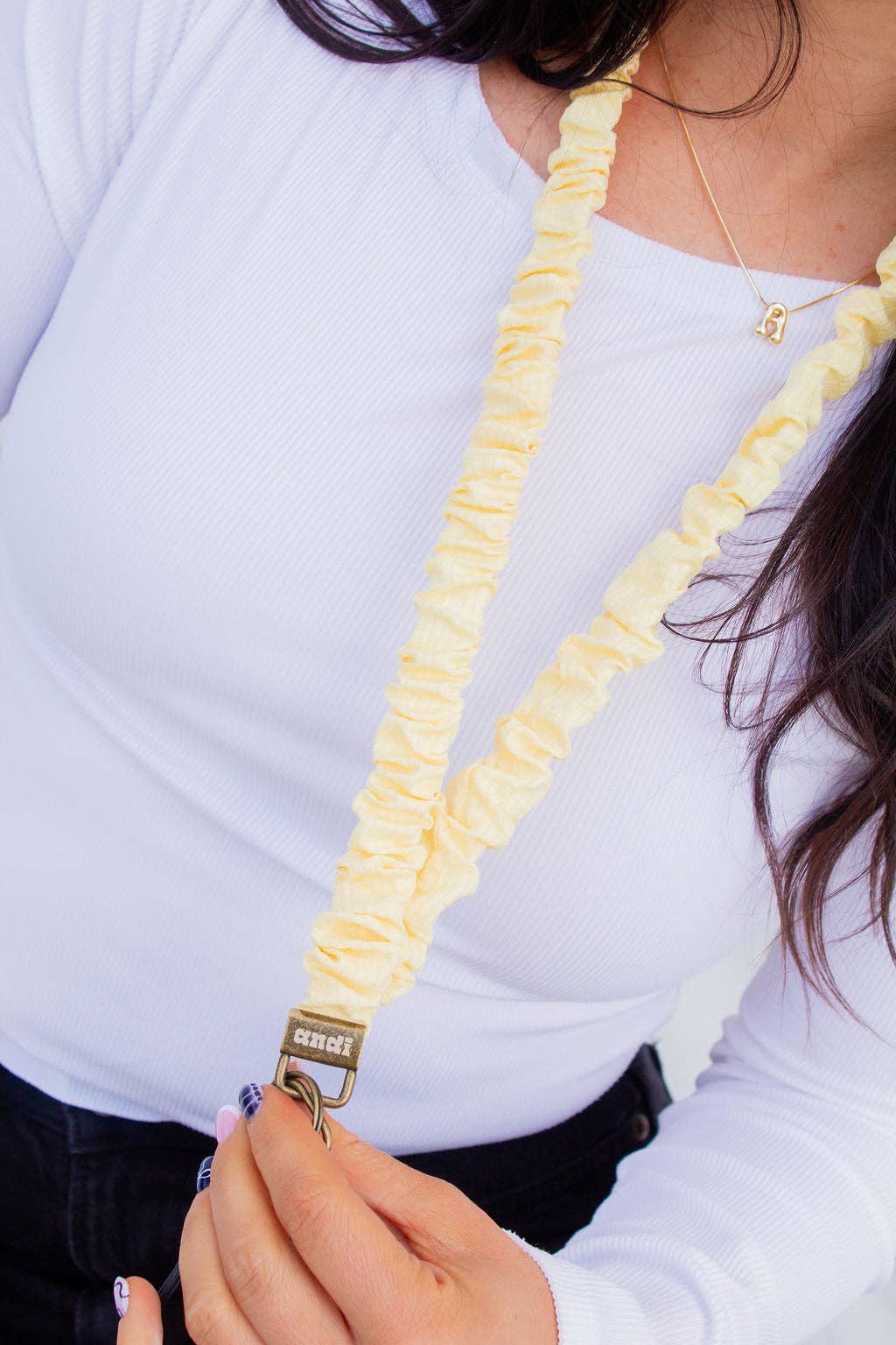 Baby Yellow Lanyard