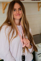 Lovely Striped Lanyard