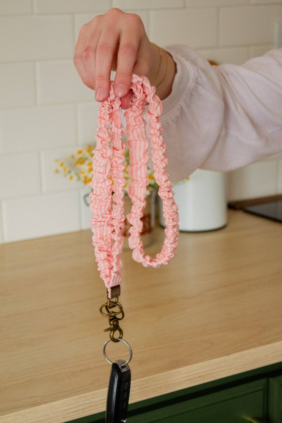 Lovely Striped Lanyard