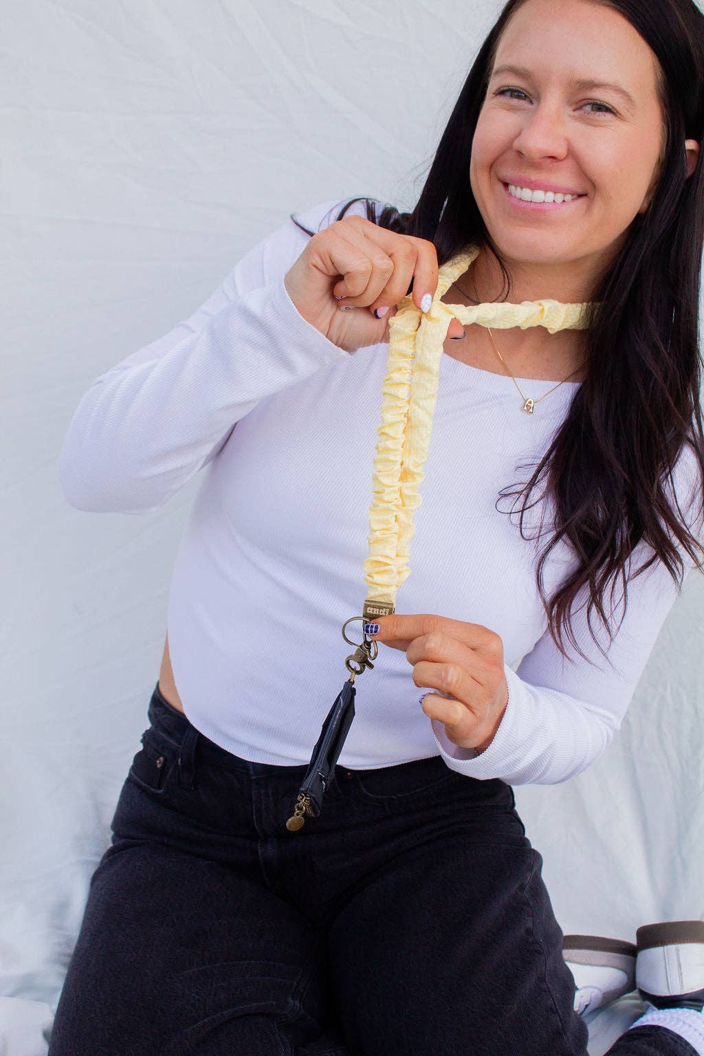 Baby Yellow Lanyard