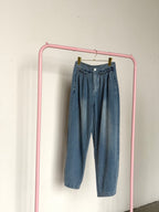 Ruffled Elastic Wide Leg Pant